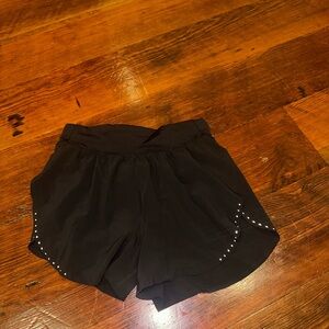 Black lululemon shorts